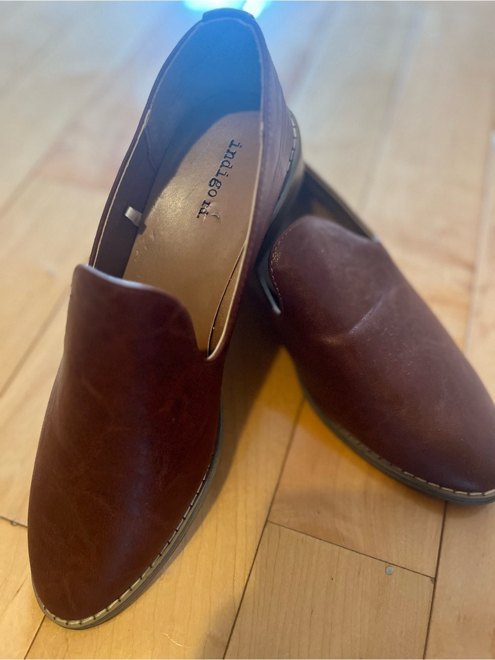 Indigo Rd Women’s Slip-On Loafers in Dark Brown